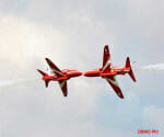 Day four aircraft at the Air Force show strength.