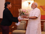 when sania mirza met narendra modi
