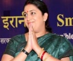 smriti irani in noida.