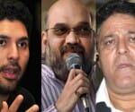 Cricketer Yuvraj Singh and Amit Shah Meeting