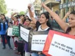 AIDWA protest against women violence and love jehad.