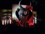 Babul supriyo inaugrated a durga puja pandal in delhi.