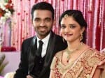 Rahane's wedding reception held in Mumbai.