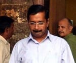 Arrind Kejriwal complains of BJP to chief election official.