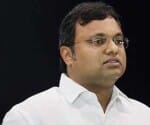 p chidambaram's son criticise the high command of congress