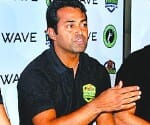 Leander Paes in Chandigarh for Tennis Champions League