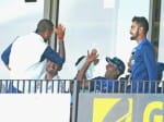kohli shares light moment with shikhar dhawan.