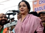 sidhu and hema malini campaigning for bjp in J&K