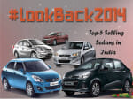 Year 2014: Top 5 Selling Sedans in India