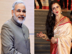 Modi, Rekha are India's hottest vegetarian celebs