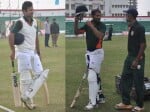 Prepration of Yusuf and Irfan for Ranji match.