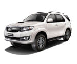 found fortuner car by police