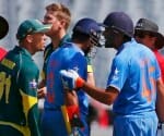 david warner fights with rohit sharma In melbourne ODI