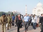 barack obama advance team reach on tajmahal