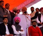 caption amrinder singh rally in mohali on 18 july