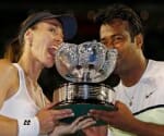 Leander Paes win mixed doubles final in australia open