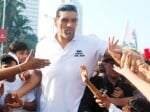 The Great Khali Wrestling Academy in Chandigarh, Live Pics