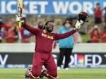 chirs gayle made double century against zimbawe