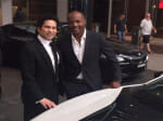 sachin share his picture with brian lara on twitter