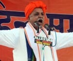 praveen togadia roars at mufti in jammu