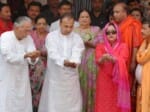 ambani and bachchan family celebrate navratri and hindu new year.