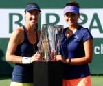 sania mirza win ladies double indian wells tennis open