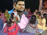 preparation for watching suresh raina batting in bamnauli.