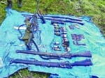 militant hideout busted in doda district of J&K