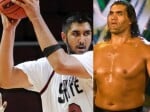 7feet 5 inches basketball player sim bhullar vs the great khali, diffrence