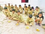 MDM is limited to fulfil hungry thrust, children are not given quality food