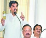 nagar nigam mc join house meeting with beer can