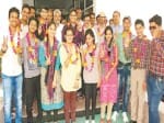 After honoring meritorious students face bloom