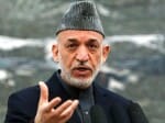 afganistani president hamid karzai in hpu.