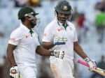 bangladesh takes lead in first test against SA