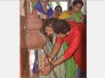 when suresh raina along with her wife priyanka reach own village