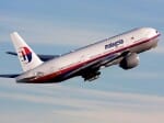 Malaysia Airlines plane after possible wreckage found