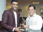 r ashwin recieve arjuna award