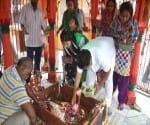first monday at sawan, tample full pilgrims