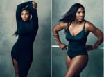 tennis star serena williams poses for a cover shoot for a magazine