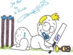 ashes winners having fun by cartoons