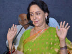 hema malini in the launch of book in mathura