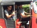 Harbhajan And Virat kohli enjoys TukTuk In Colombo