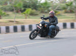 A Harley Davidson Street 750 Stolen from a Hyderabad Showroom 