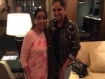 sania mirza welcomed After US Open Victory