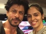 Shah Rukh Khan met his fan girl Saina Nehwal