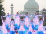 rules broken near tajmahal in presence of akhilesh