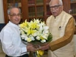 president pranab mukherjee meets ram naik in lucknow