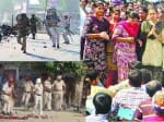 police lathicharge and round fire on public, 40 injured