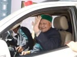 cm virbhadra singh on a visit to new delhi.