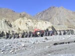 royal enfield club bike ride from delhi to kunzum pass.
